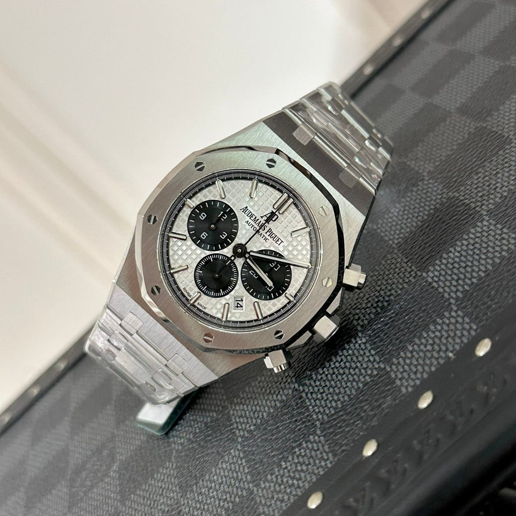 Audemars Piguet Royal Oak 26331ST Watch White Dial 41mm