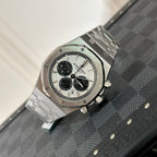 Audemars Piguet Royal Oak 26331ST Watch White Dial 41mm
