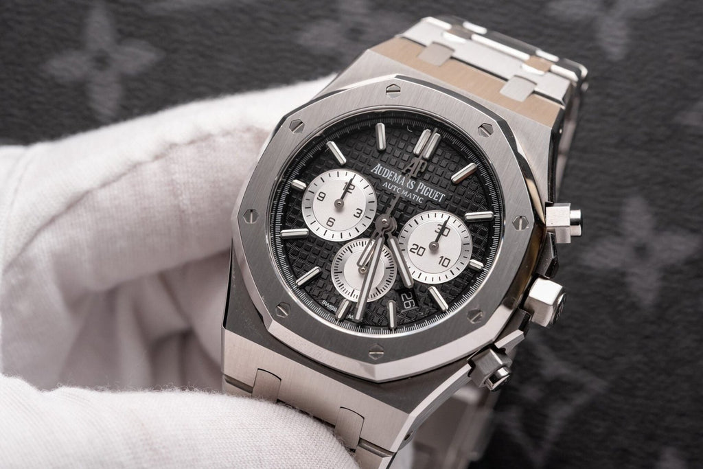 Audemars Piguet Royal Oak 26331ST Watch Black Dial 41mm