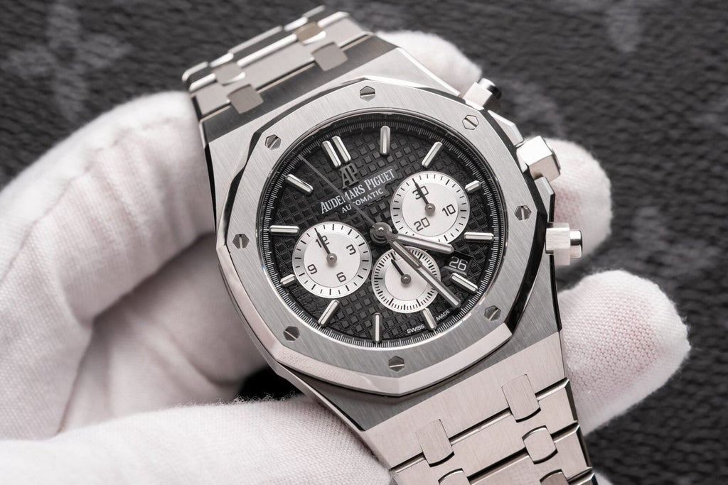 Audemars Piguet Royal Oak 26331ST Watch Black Dial 41mm