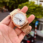 Audemars Piguet Royal Oak 26574OR White Dial Watch 41mm