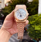 Audemars Piguet Royal Oak 26574OR White Dial Watch 41mm