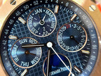 Audemars Piguet Royal Oak 26574OR Rose Gold Watch Blue Dial 41mm
