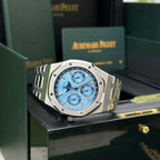 Audemars Piguet Royal Oak 26574ST Watch Blue Dial 41mm