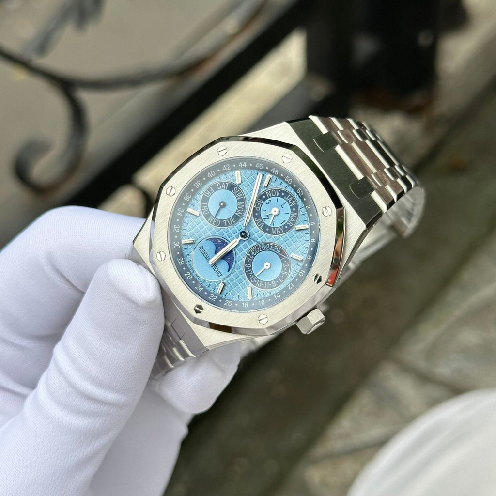 Audemars Piguet Royal Oak 26574ST Watch Blue Dial 41mm