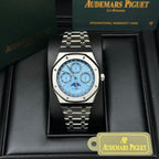 Audemars Piguet Royal Oak 26574ST Watch Blue Dial 41mm