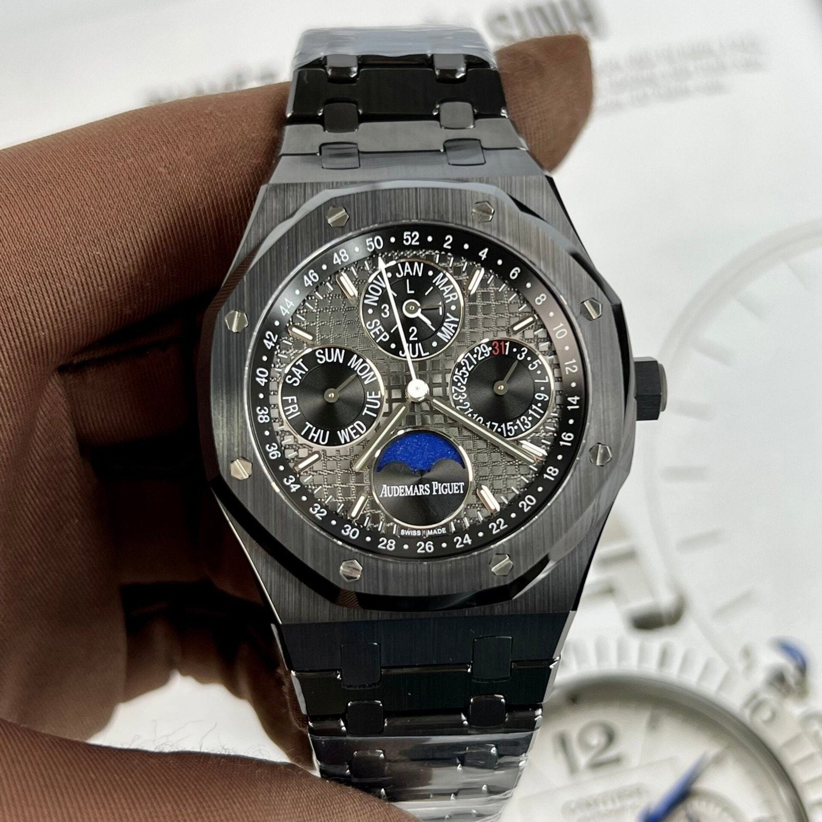 Audemars Piguet Royal Oak 26579CB Black Ceramic Watch 41mm