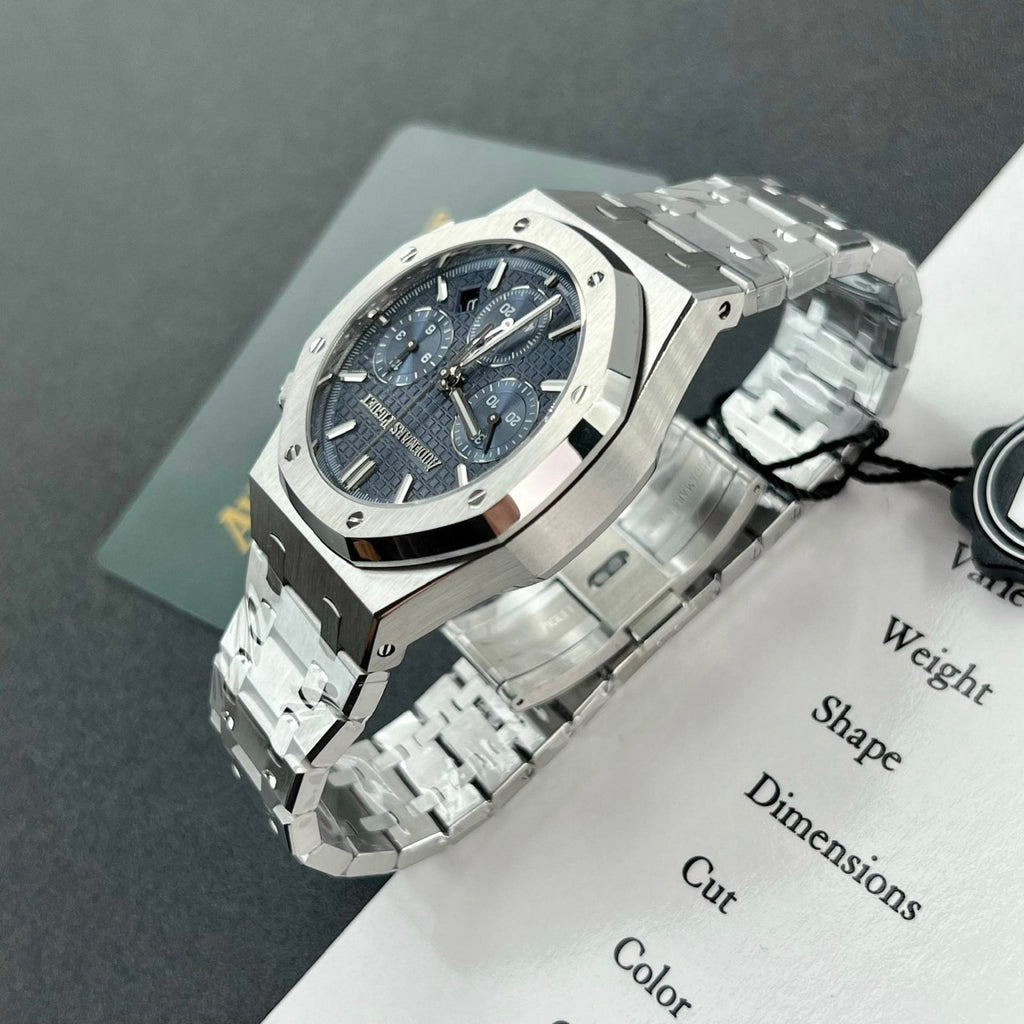 Audemars Piguet Royal Oak 26715ST Blue Dial Watch 38mm