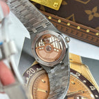 Audemars Piguet Royal Oak 77450 Watch Tiffany Dial Metal Wire 34mm