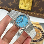 Audemars Piguet Royal Oak 77450 Watch Tiffany Dial Metal Wire 34mm