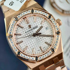 Audemars Piguet Royal Oak Bezel Diamonds Moissanite 34mm