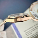Audemars Piguet Royal Oak Bezel Diamonds Moissanite 34mm