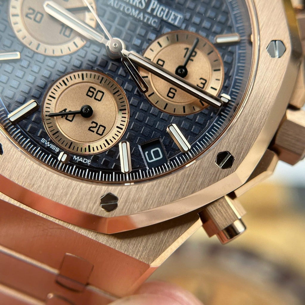Audemars Piguet Watch Royal Oak Chronograph 26239 Blue Dial New 2025 41mm