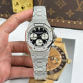 Audemars Piguet Watch Royal Oak Chronograph Frosted Gold 26240 Black Dial 41mm