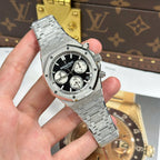 Audemars Piguet Watch Royal Oak Chronograph Frosted Gold 26240 Black Dial 41mm