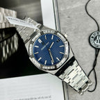 Audemars Piguet Watch Royal Oak 15500 Dial Blue Moissanite Diamonds 41mm