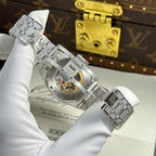 Audemars Piguet Royal Oak Frosted 15407 Watch Skeleton Dial 41mm