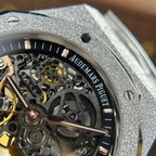 Audemars Piguet Royal Oak Frosted 15407 Watch Skeleton Dial 41mm