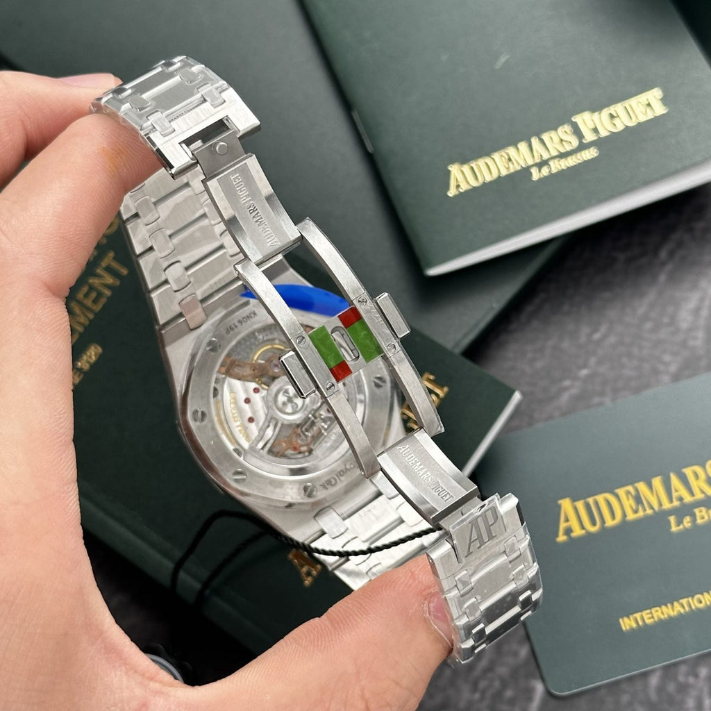 Audemars Piguet Watch Royal Oak Jumbo Extra-Thin 15202ST Blue Dial 39mm
