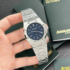 Audemars Piguet Watch Royal Oak Jumbo Extra-Thin 15202ST Blue Dial 39mm