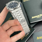 Audemars Piguet Watch Royal Oak Jumbo Extra-Thin 15202ST Blue Dial 39mm