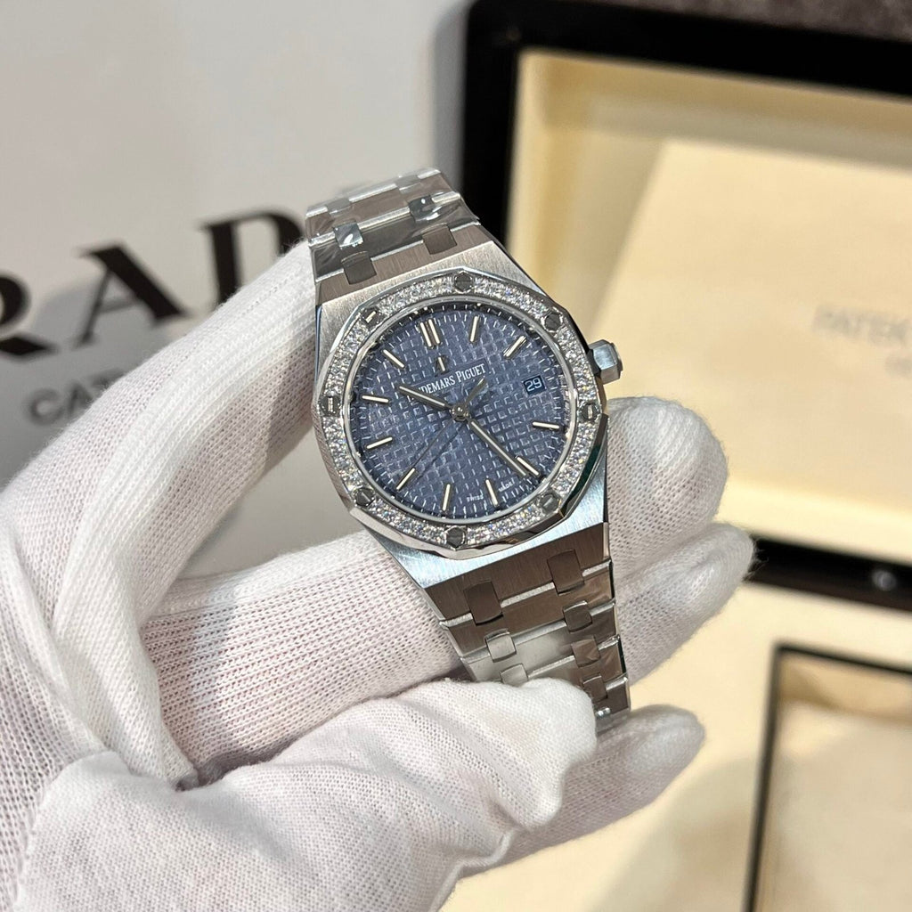 Audemars Piguet Royal Oak Women’s Watch With Diamonds 34mm