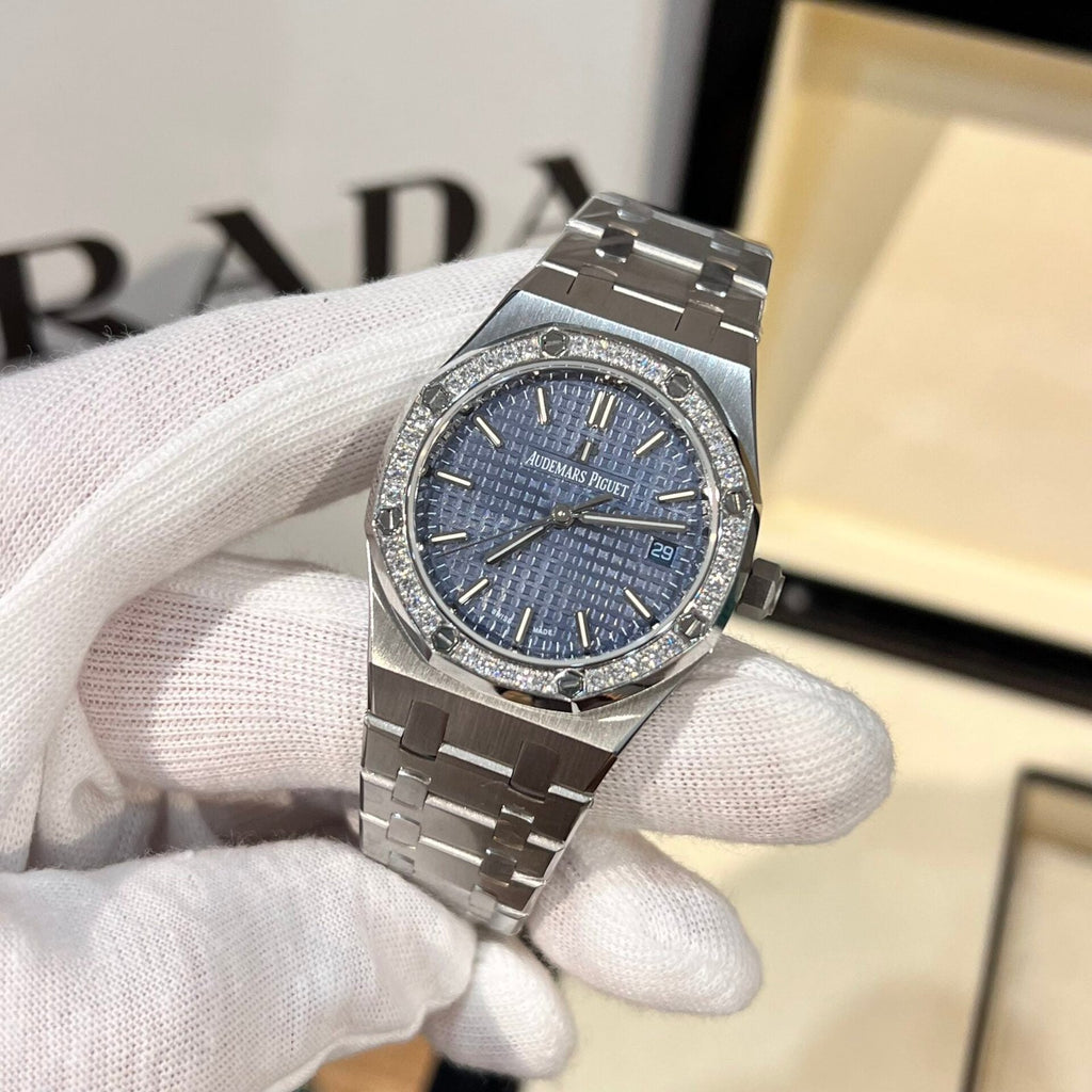 Audemars Piguet Royal Oak Women’s Watch With Diamonds 34mm