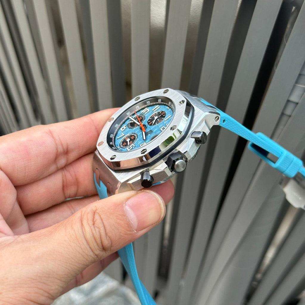 Audemars Piguet Royal Oak Offshoe 26238ST Blue Watch 42mm