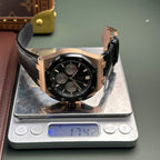 Audemars Piguet Royal Oak Offshore Chronograph 26420 Rose Gold Watch Black Dial 43mm