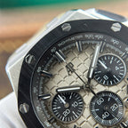 Audemars Piguet Royal Oak Offshore Chronograph 26420 Watch Gray Dial 43mm
