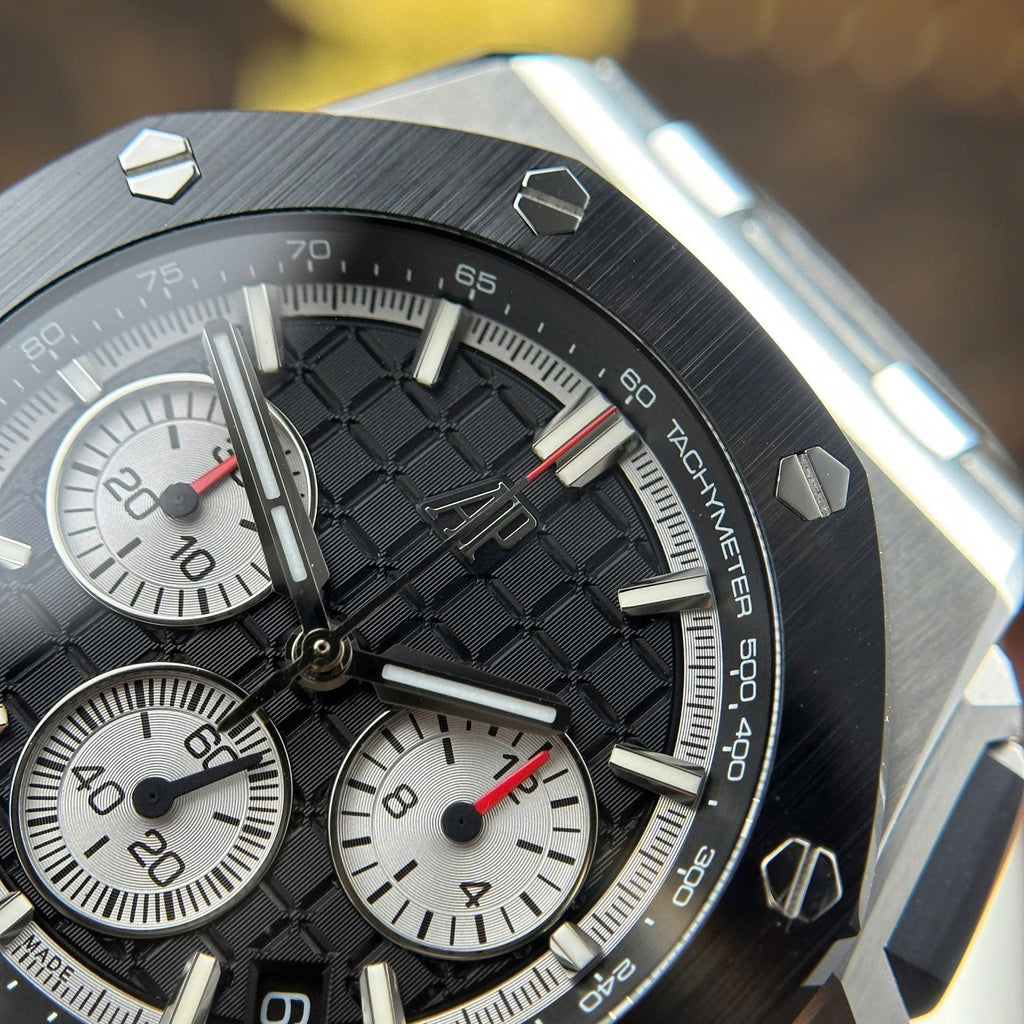 Audemars Piguet Royal Oak Offshore Chronograph 26420 Watch Black Dial 43mm