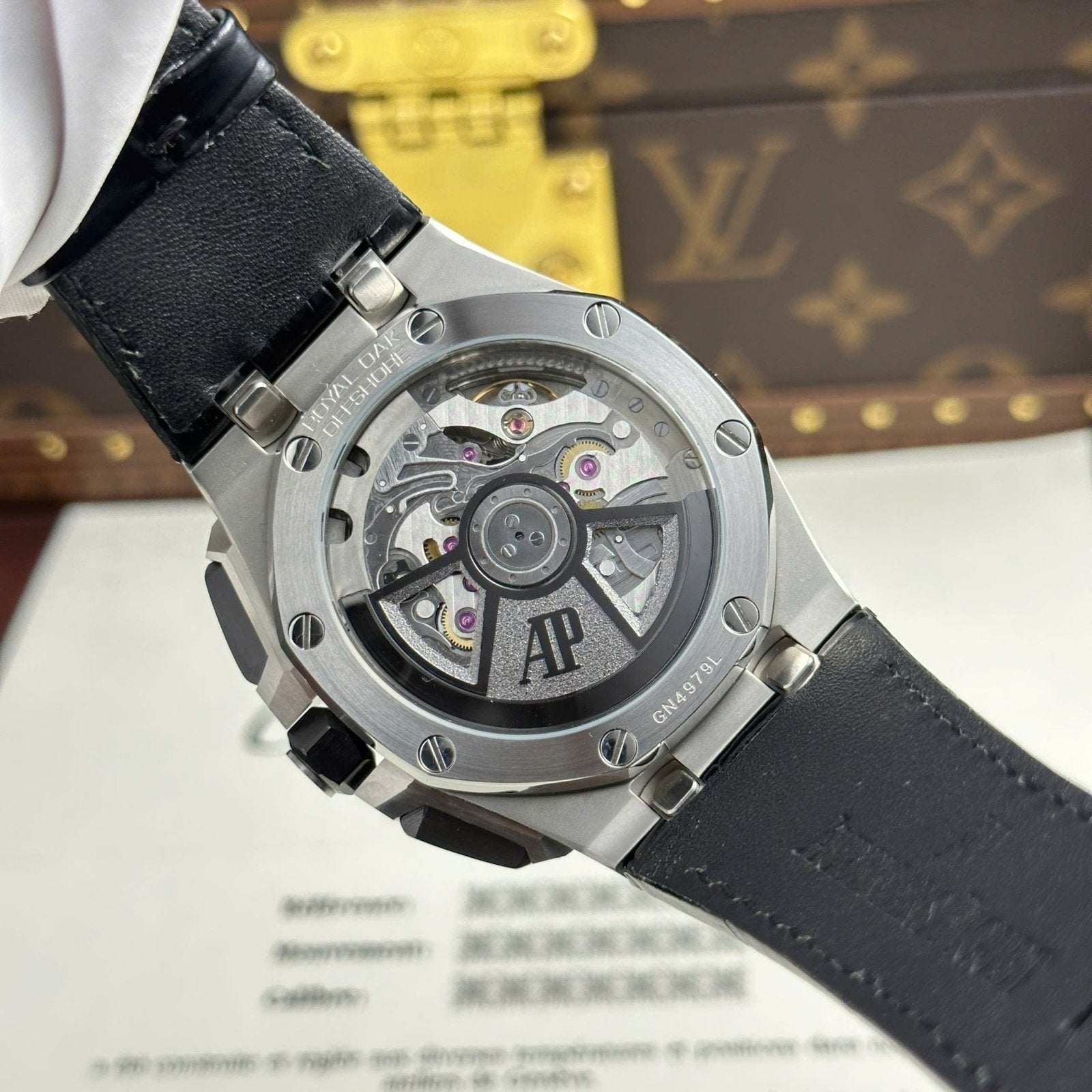 Audemars Piguet Royal Oak Offshore Chronograph 26420 Watch Black Dial 43mm