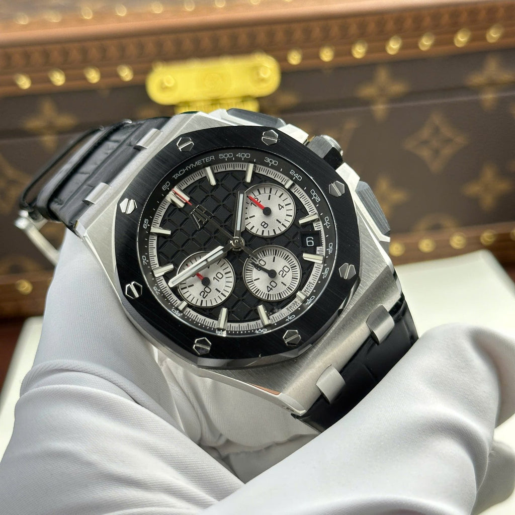 Audemars Piguet Royal Oak Offshore Chronograph 26420 Watch Black Dial 43mm