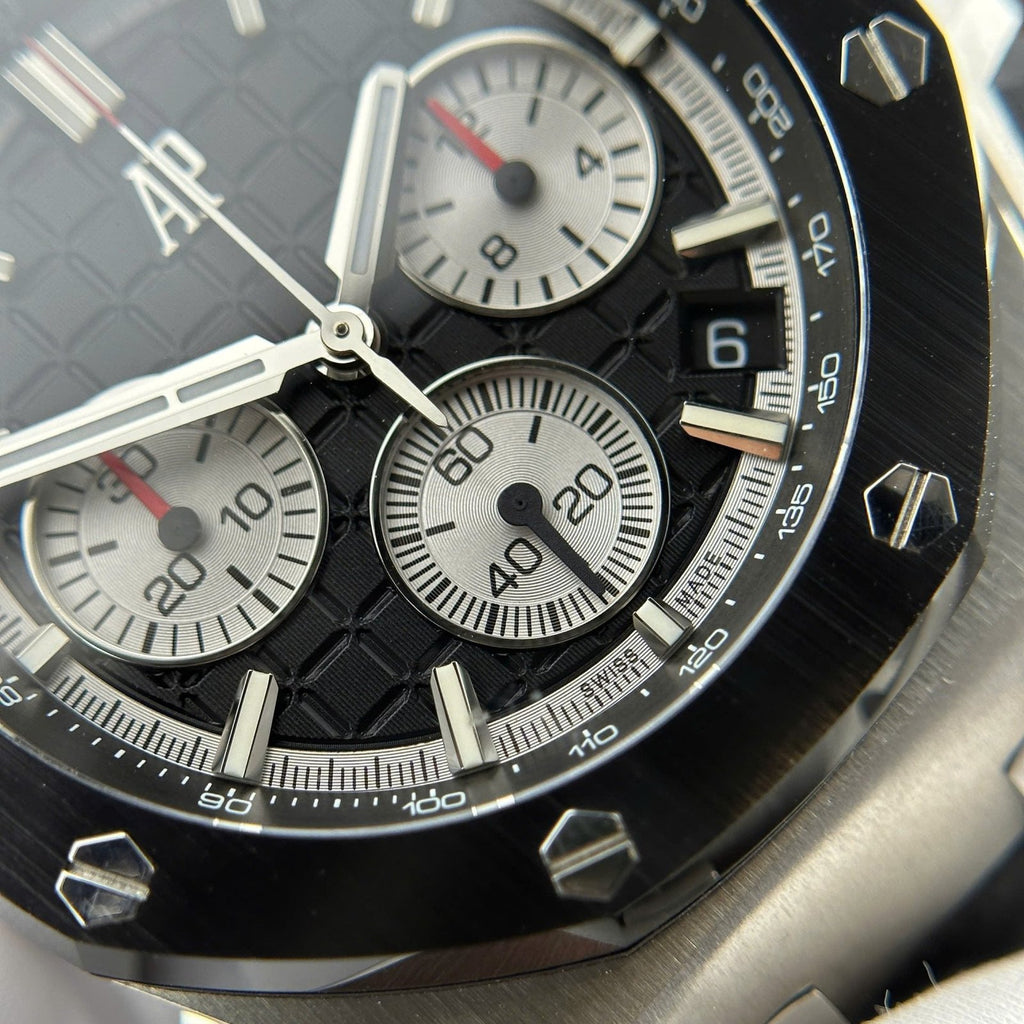 Audemars Piguet Royal Oak Offshore Chronograph 26420 Watch Black Dial 43mm