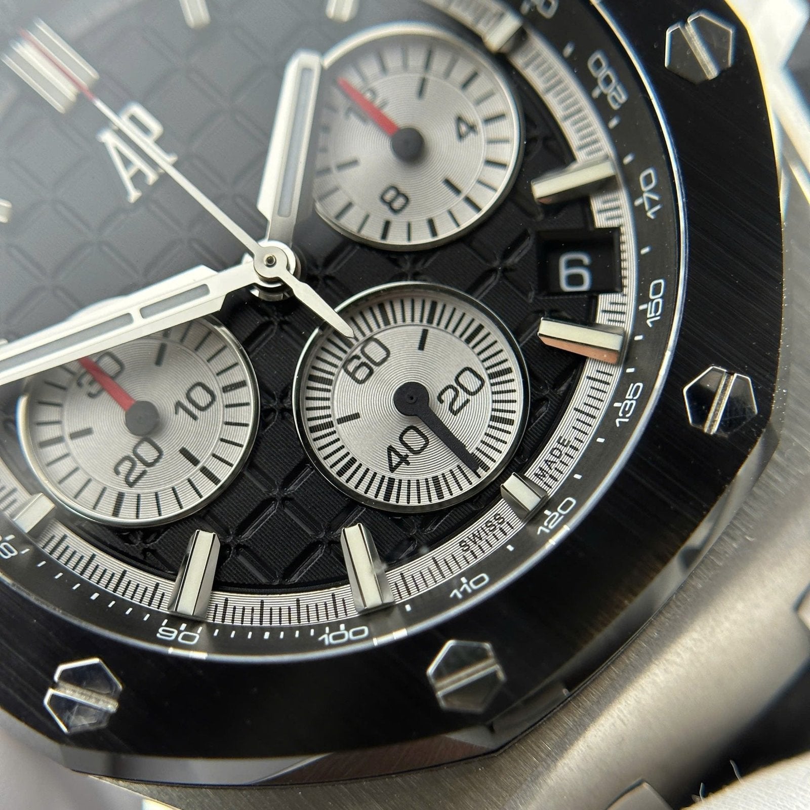 Audemars Piguet Royal Oak Offshore Chronograph 26420 Watch Black Dial 43mm