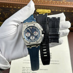 Audemars Piguet Royal Oak Offshore Chronograph 26420 Watch Blue Dial 43mm