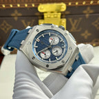 Audemars Piguet Royal Oak Offshore Chronograph 26420 Watch Blue Dial 43mm