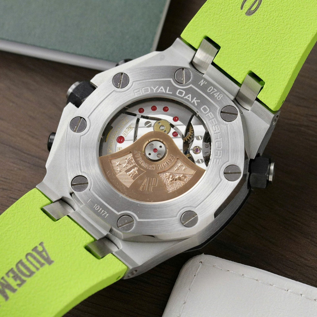 Audemars Piguet Royal Oak Offshore Chronograph Green Dial Watch 42mm