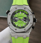 Audemars Piguet Royal Oak Offshore Chronograph Green Dial Watch 42mm