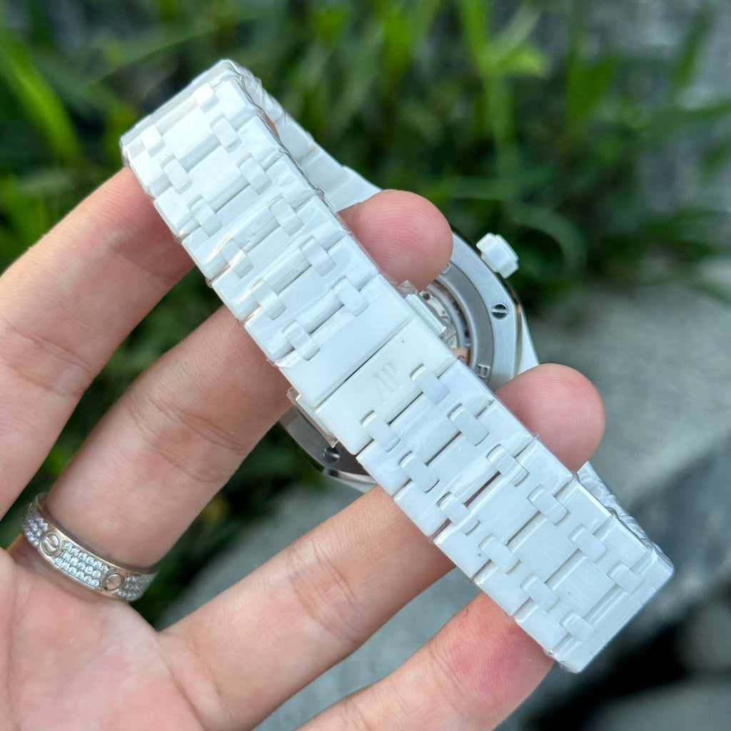 Audemars Piguet Watch Royal Oak Perpetual Calendar 26579CB White Ceramic 42mm