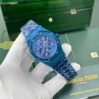 Audemars Piguet Royal Oak Perpetual Calendar 26579CS Watch Blue 41mm