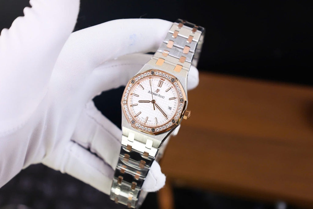 Audemars Piguet Royal Oak Watch Womens Automatic Movement 34mm