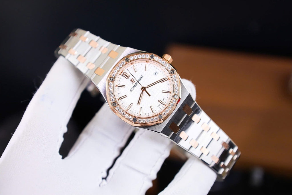 Audemars Piguet Royal Oak Watch Womens Automatic Movement 34mm