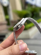 Audemars Piguet Watch Royal Oak White Dial Metal Wire 34mm