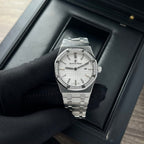 Audemars Piguet Watch Royal Oak Womens White Dial 34mm
