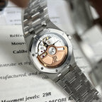 Audemars Piguet Watch Royal Oak Blue Dial Metal Wire 34mm