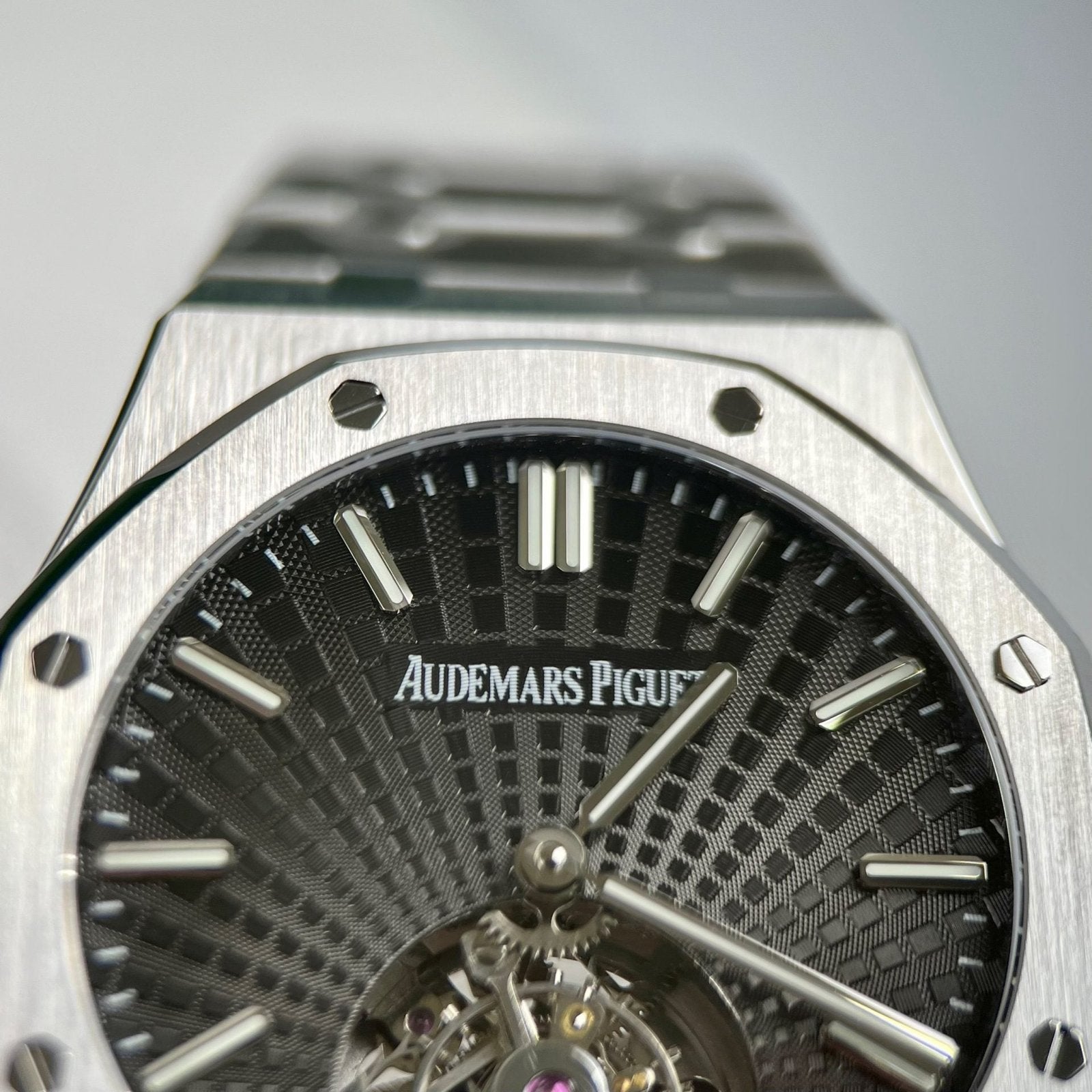 Audemars Piguet Watch Royal Oak Tourbillon 26522TI Gray Dial 41mm