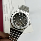 Audemars Piguet Watch Royal Oak Tourbillon 26522TI Gray Dial 41mm