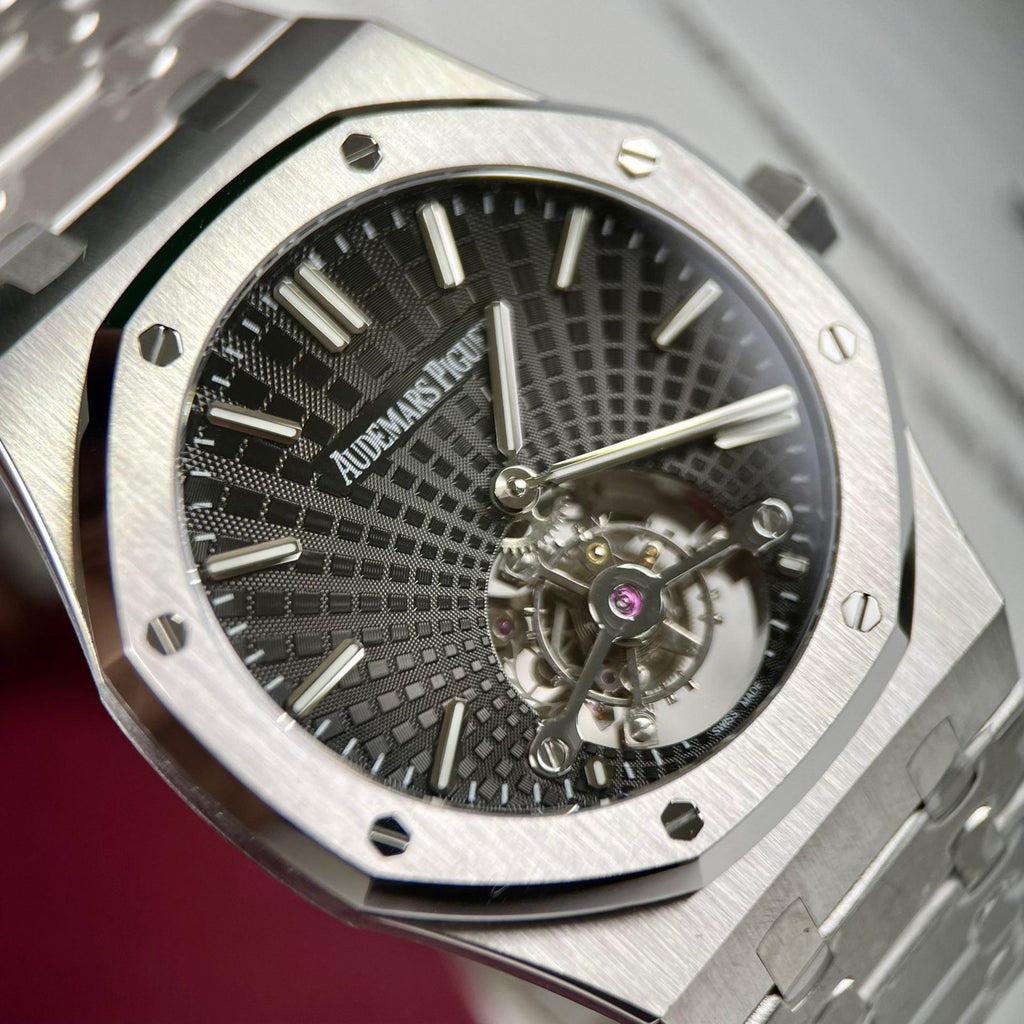 Audemars Piguet Watch Royal Oak Tourbillon 26522TI Gray Dial 41mm