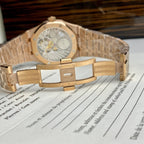 Audemars Piguet Watch Royal Oak Tourbillon Rose Gold 26522OR Dial Blue 41mm